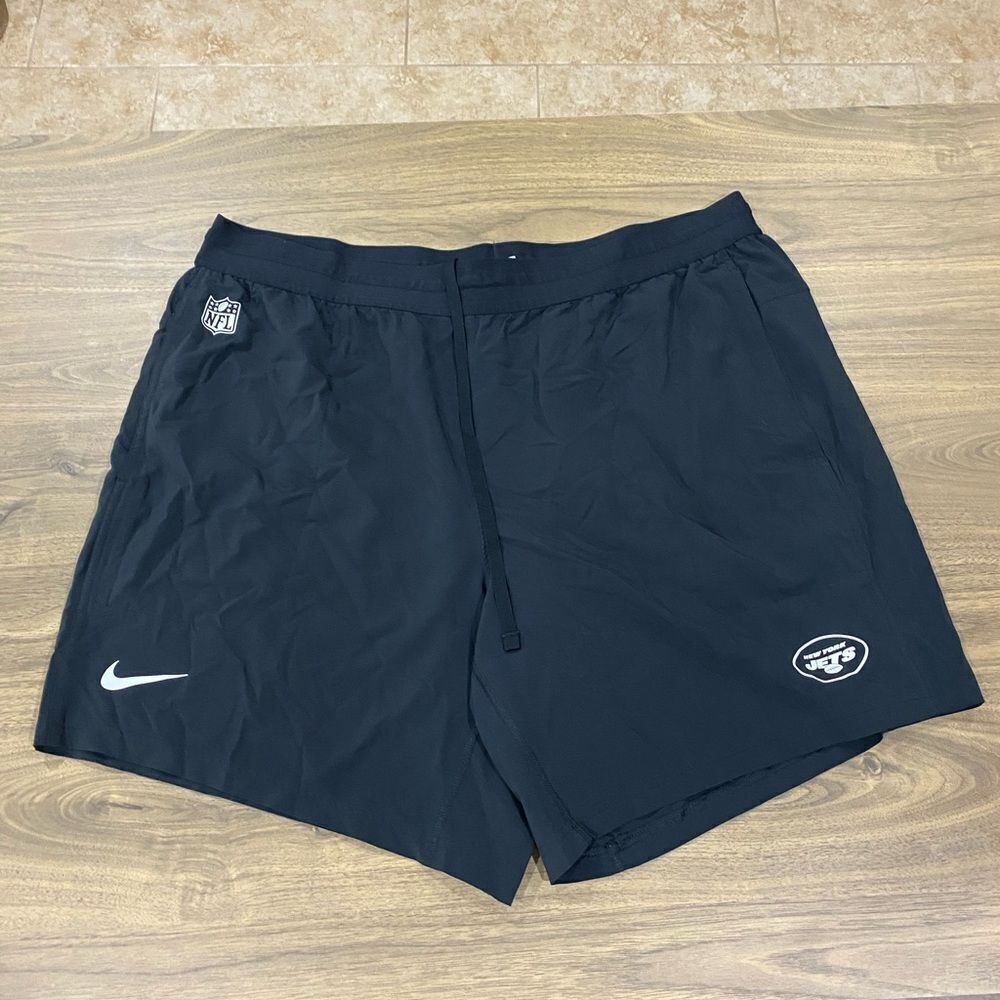 New York Jets Athletic Shorts Mens On Field Nike Dri Fit NFL